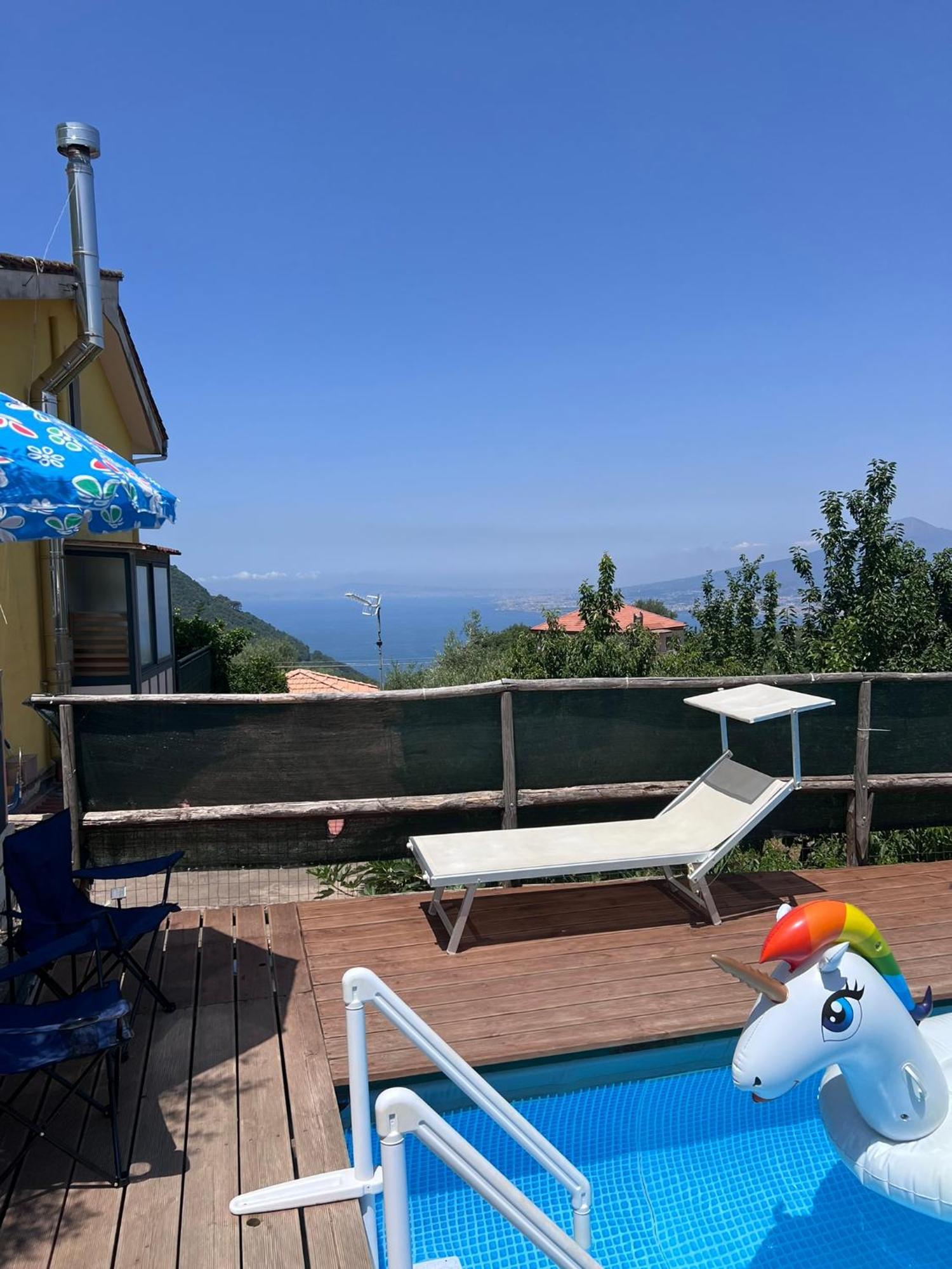 Villa Somma Apartments Pimonte Bagian luar foto