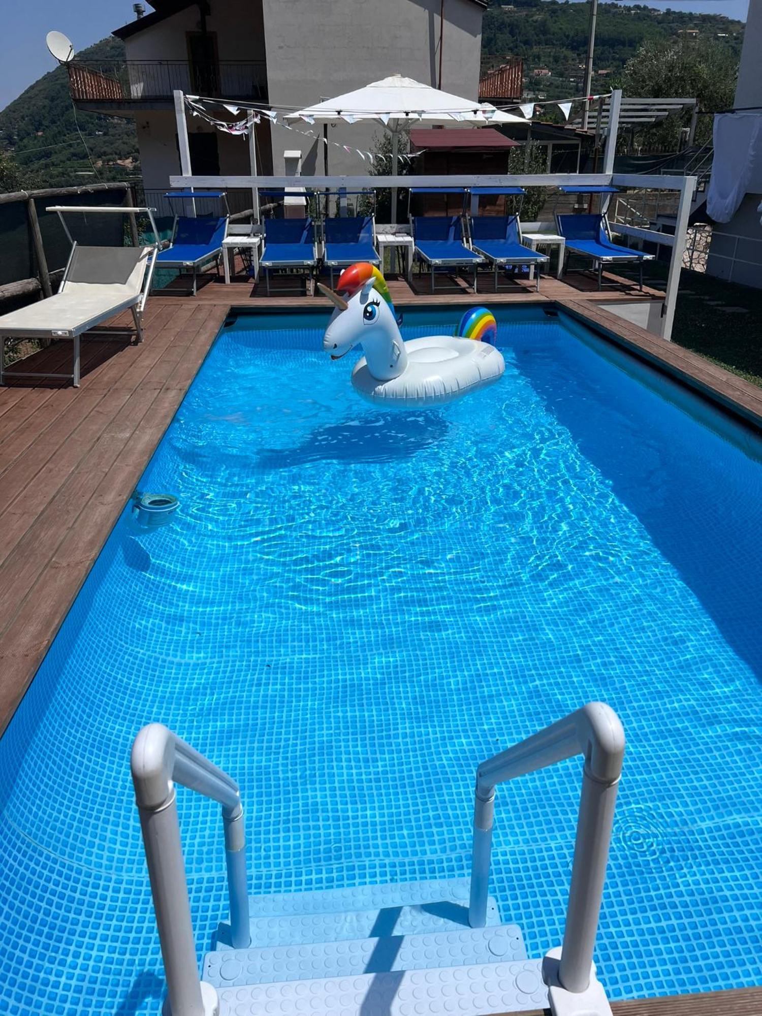 Villa Somma Apartments Pimonte Bagian luar foto