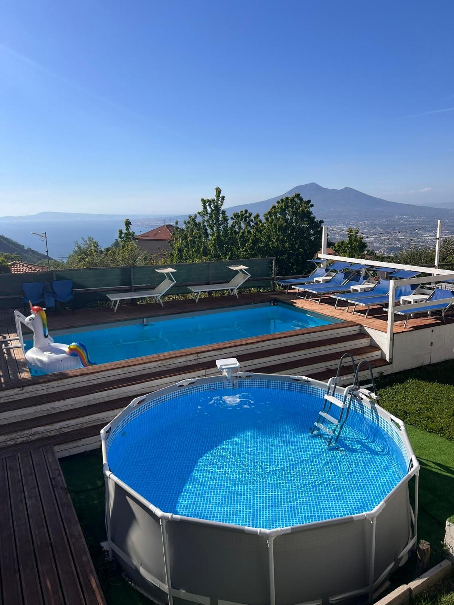 Villa Somma Apartments Pimonte Bagian luar foto